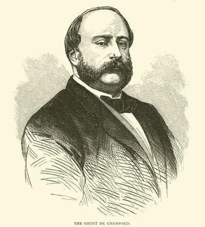 Hrabě de Chambord, 1871-2 od English School