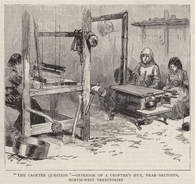 „The Crofter Question“, Interiér Crofter
