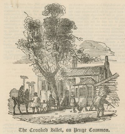 The Crooked Billet na Penge Common, Londýn od English School