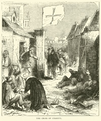 Kříž lásky, září 1870 od English School