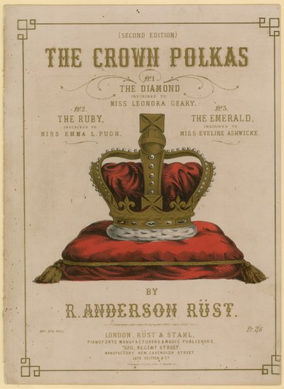 The Crown Polkas od R Andersona Rusta od English School