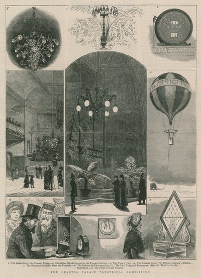 Elektrická výstava Crystal Palace od English School
