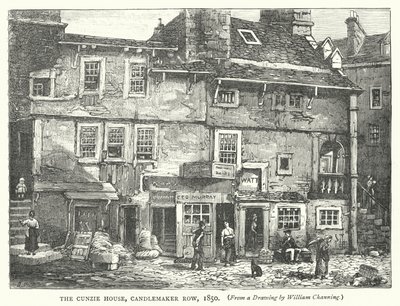 Dům Cunzie, Candlemaker Row od English School