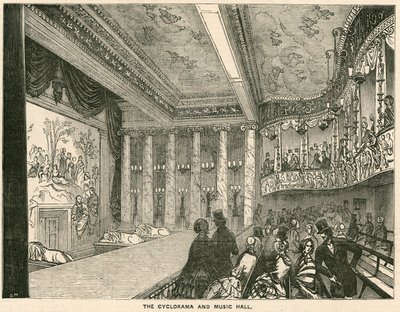 Cyclorama and Music Hall v Koloseu v Londýně od English School