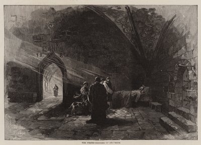The Death-Chamber of Columbus (rytina) od English School