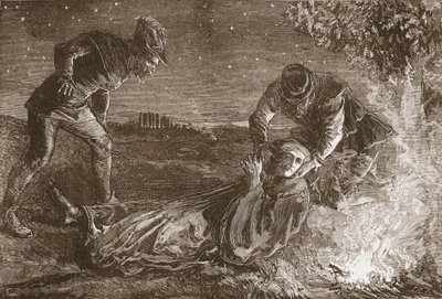 The Death of Zwingle, ilustrace z 