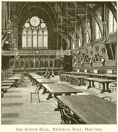 The Dining Hall, Memorial Hall, Harvard od English School