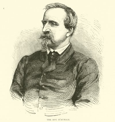 Vévoda dAumale, březen 1871 od English School