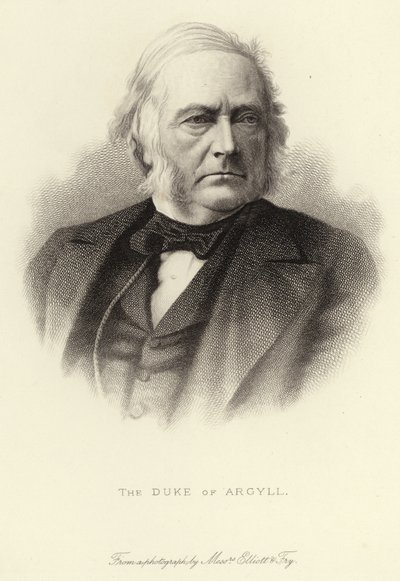 vévoda z Argyll (1823 - 1900) od English School