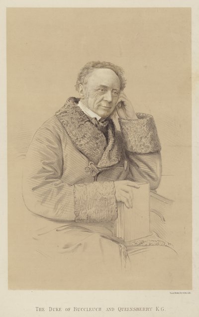 Vévoda z Buccleuchu a Queensberry, KG (litho) od English School