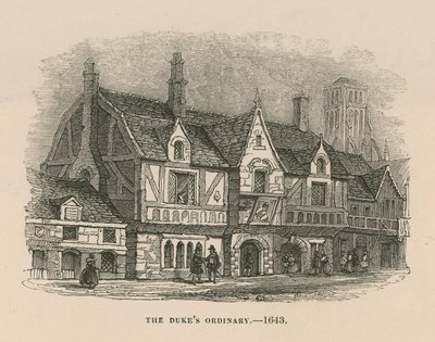 Ordinář vévodů, 1643 od English School