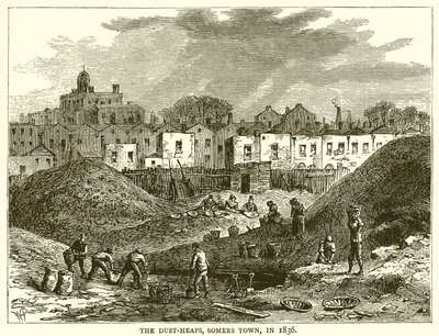 Dust-Heaps, Somers Town, v roce 1836 od English School
