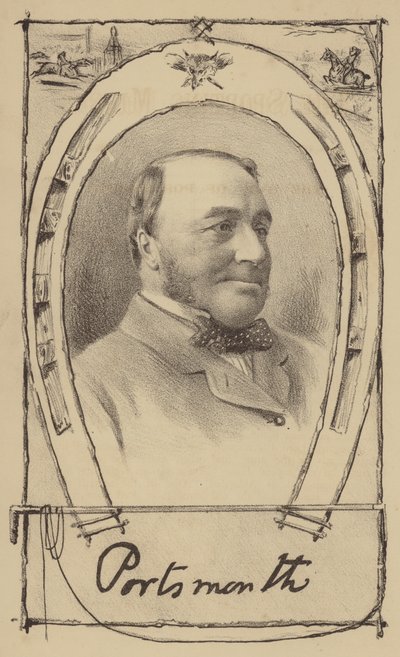 The Earl Of Portsmouth (rytina) od English School