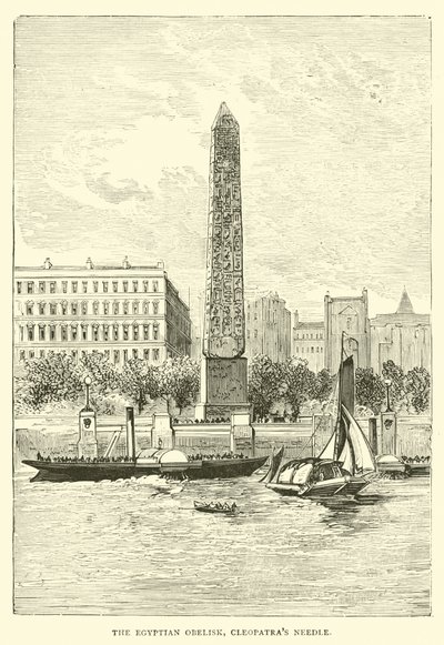 Egyptský obelisk, Kleopatrina jehla od English School