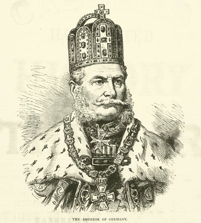 Německý císař, prosinec 1870 od English School