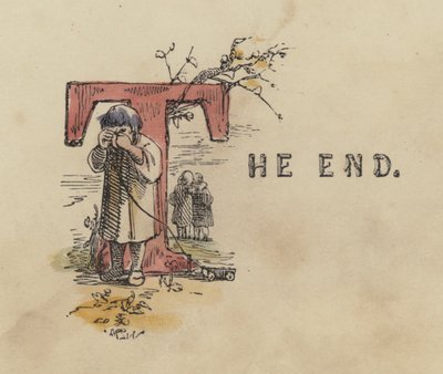 The End (barevná rytina) od English School
