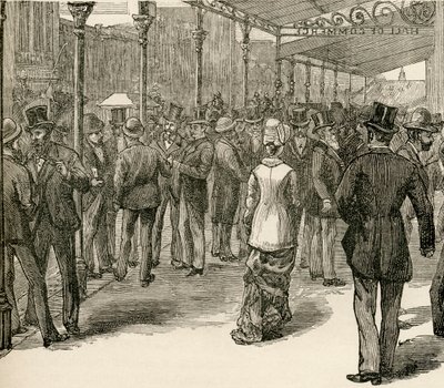 The Exchange at the Hall of Commerce, Collins Street, Melbourne, z 