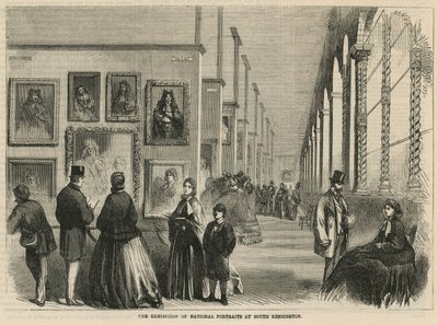 Výstava národních portrétů v South Kensington od English School