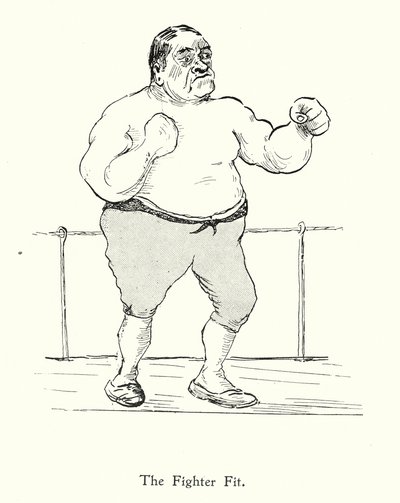 Fighter Fit; často je to kousnutí (litografie) od English School