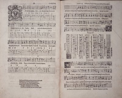 The First Booke of Songes nebo Ayres, John Dowland (1563-1626) 1597 (tisk) od English School