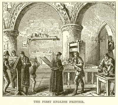 První anglická tiskárna od English School