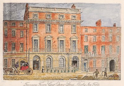 The Freemasons Tavern, 1863 od English School
