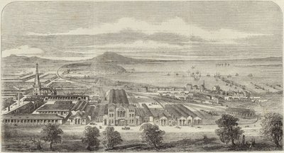 Geelong a Melbourne Railway od English School