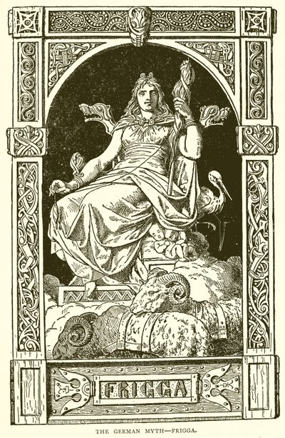 Německý mýtus - Frigga od English School