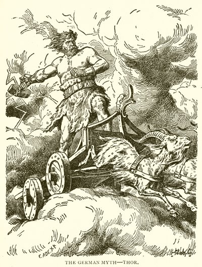 Německý mýtus - Thor od English School