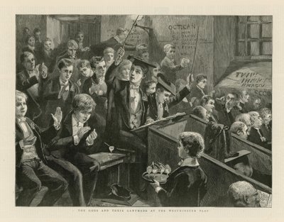 Die Götter und ihr Ganymed bei den Westminster Spielen von English School