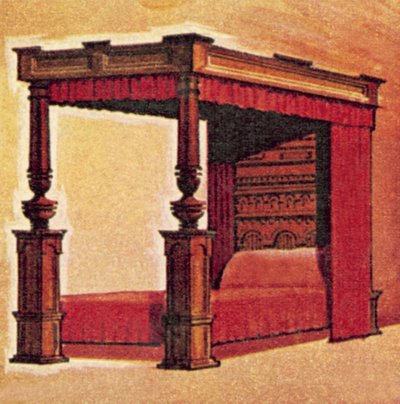 The Great Bed of Ware od English School