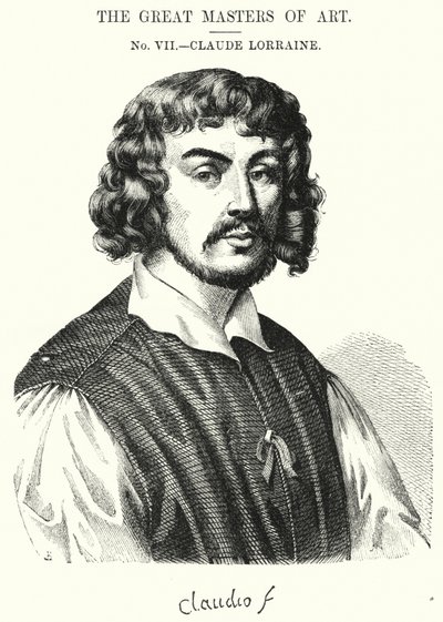Velcí mistři umění, Claude Lorraine (rytina) od English School