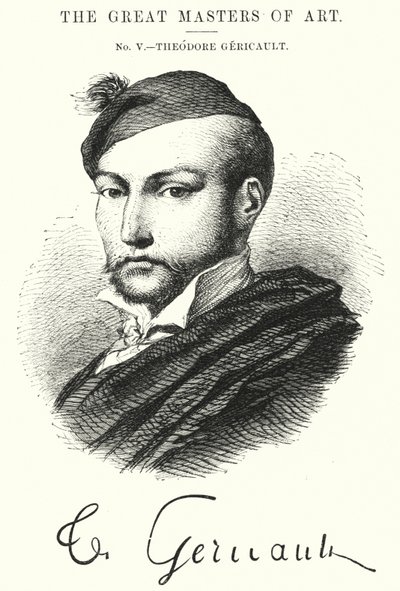 Velcí mistři umění, Theodore Gericault (rytina) od English School