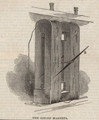 The Great Western Electric Telegraph: Svinuté magnety od English School