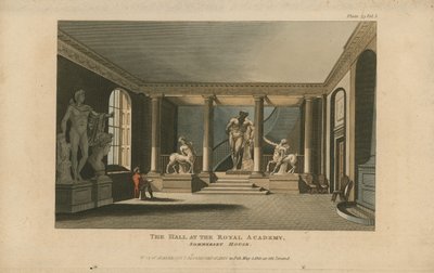 Síň Královské akademie, Somerset House od English School