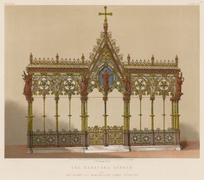 The Hereford Screen od Skidmores Art Manufactory Company, Coventry od English School