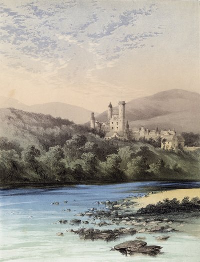 The Highland Home, Balmoral Castle, Quadrille, Frederic Lemoine od English School