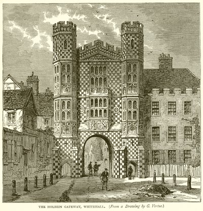 Brána Holbein, Whitehall od English School
