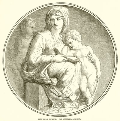 Svatá rodina. Autor: Michael Angelo od English School