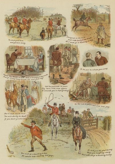 Den lovu (chromolitho) od English School