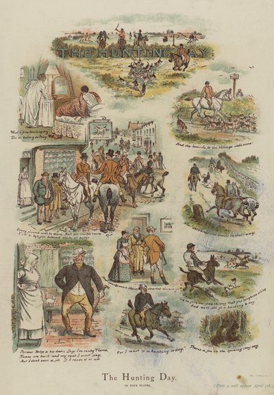 Den lovu (chromolitho) od English School