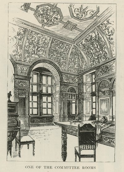Imperial Institute: Jedna z místností výboru od English School