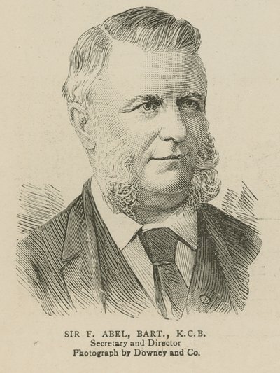 Imperial Institute: Sir F Abel, tajemník a ředitel od English School