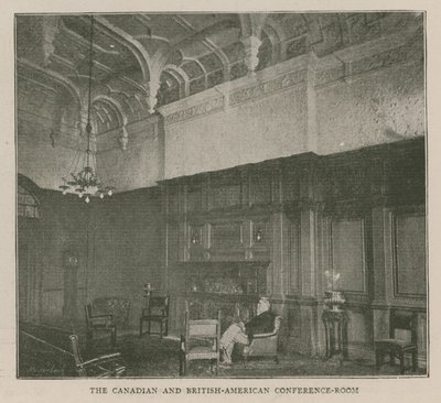 Imperial Institute: Kanadská a britsko-americká konferenční místnost od English School