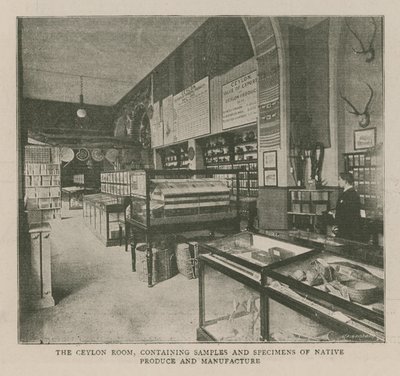 Imperial Institute: Cejlon Room od English School