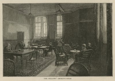 Imperial Institute: The Fellows kuřárna od English School
