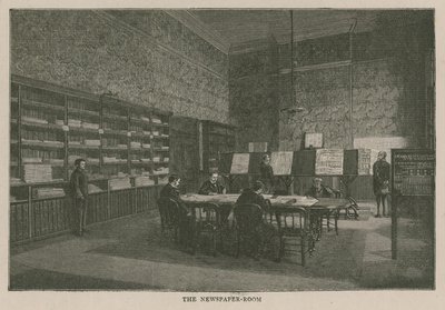 Imperial Institute: Novinová místnost od English School