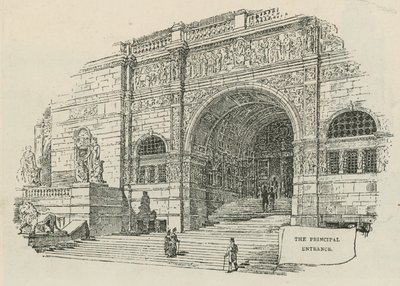 Imperial Institute: Hlavní vchod od English School