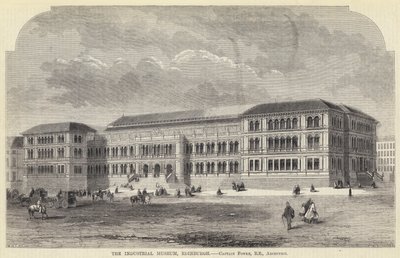 Průmyslové muzeum, Edinburgh (rytina) od English School