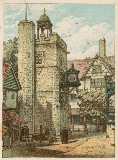 Mezinárodní výstava zdraví v South Kensington, 1884: All-Hallows, Stained, Londýn od English School